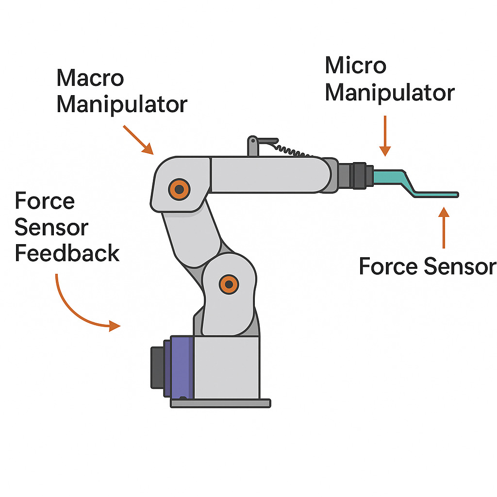 Macro and Micro Manipulator Diagram
